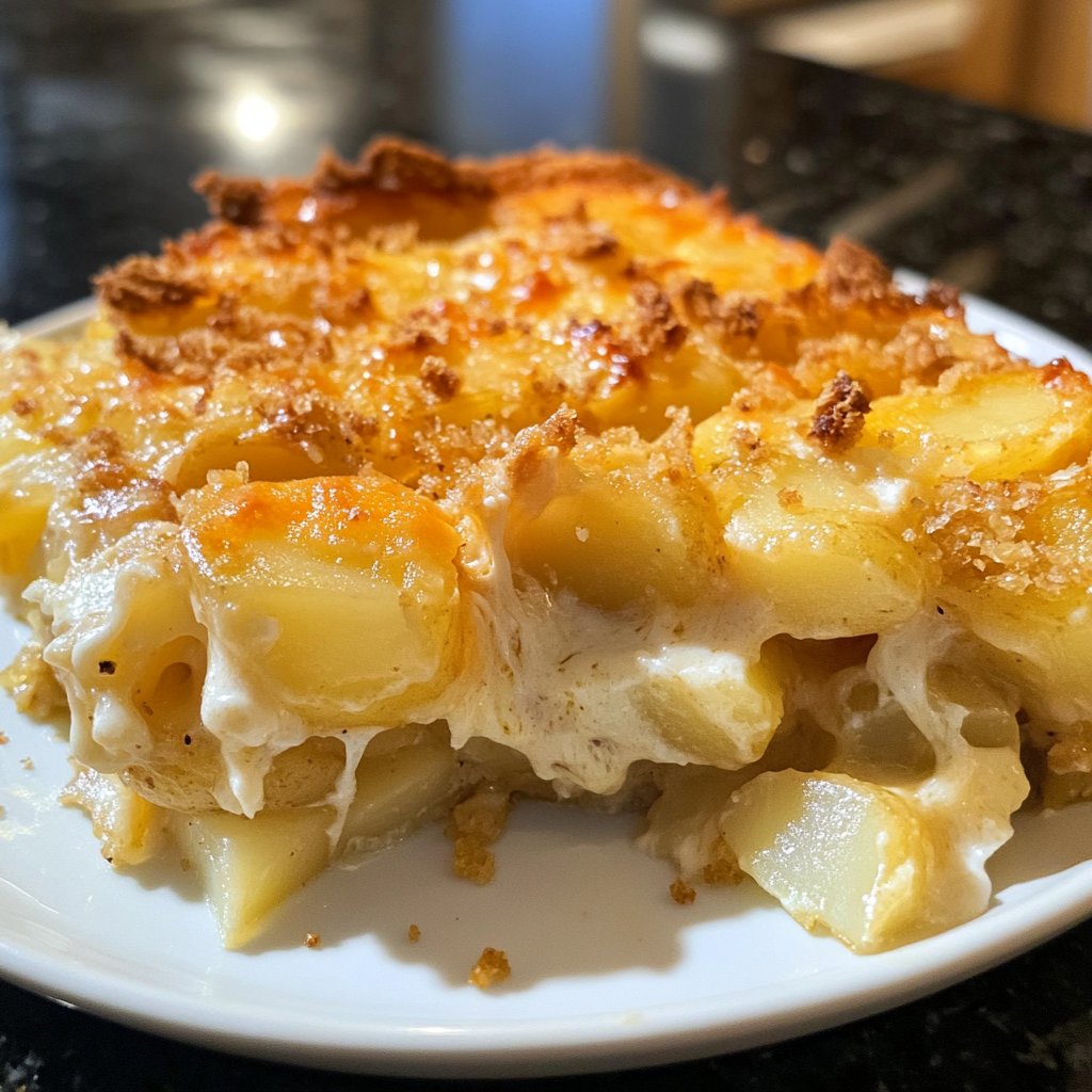 Kartoffelgratin mit Sahne