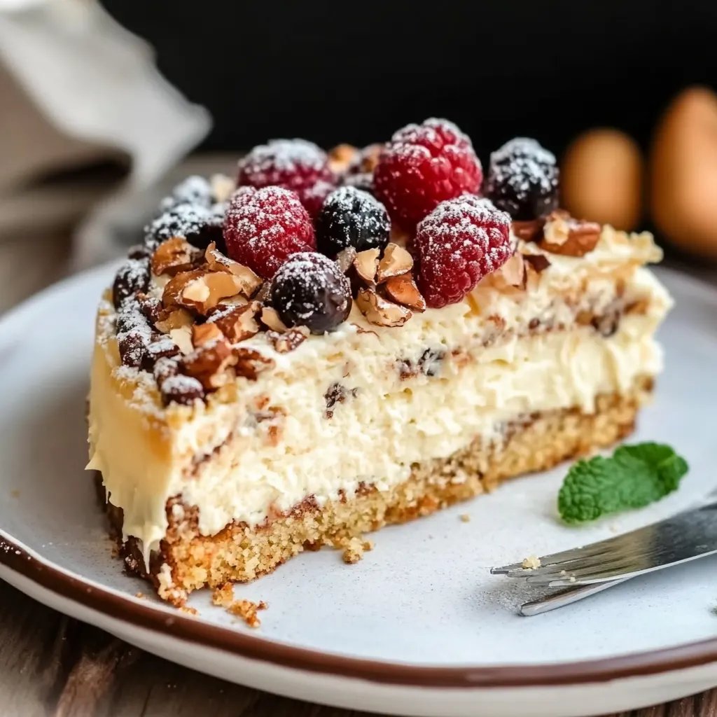 Vegane schwedische Mandeltorte