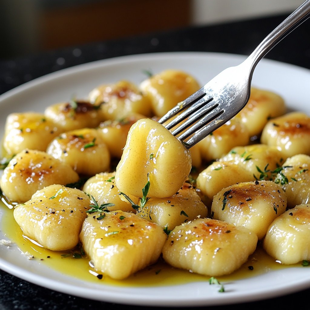 Gnocchi mit Zitronenöl