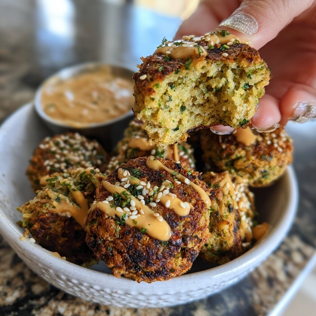 Falafel mit Sesamsauce