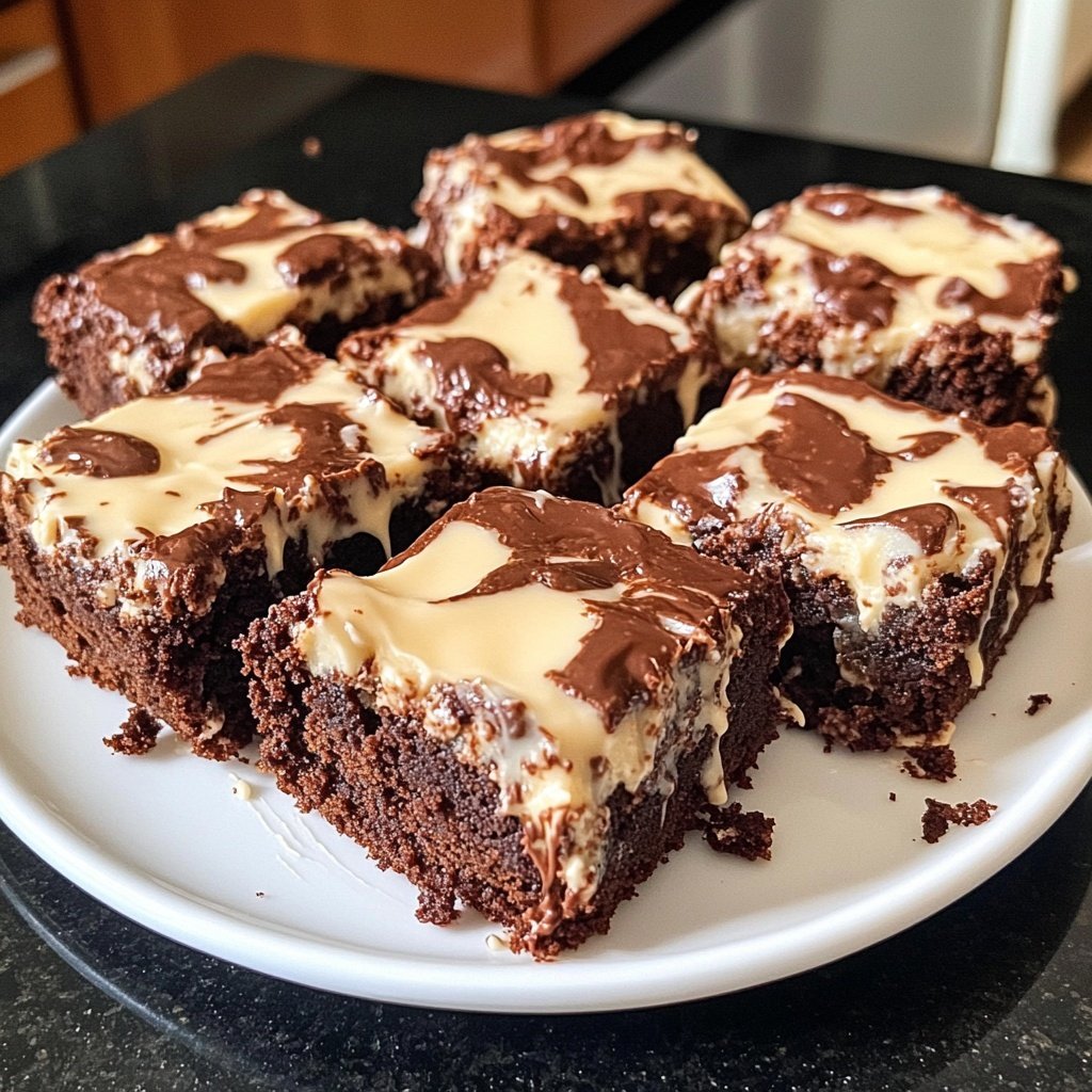 Frischkäse-Brownies