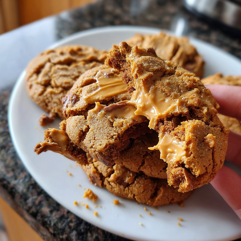 Cookies mit Erdnussbutter