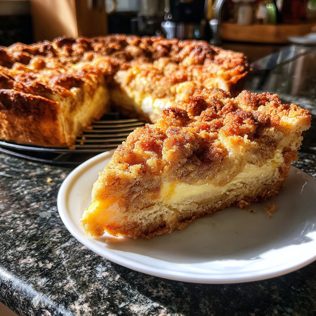 Streuselkuchen Mit Pudding Vom Blech