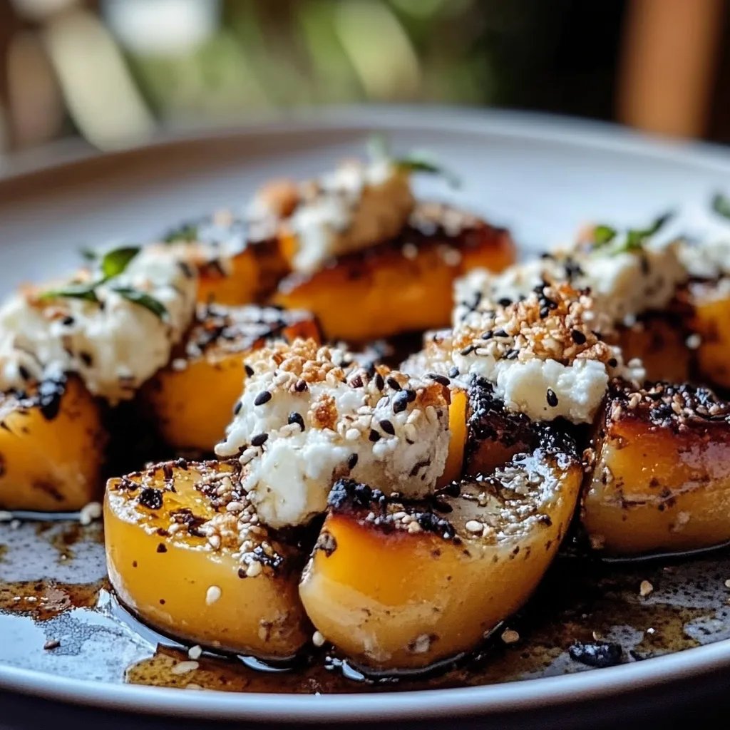 Gebackener Hokkaido mit Feta – Herbstlicher Genuss aus dem Ofen