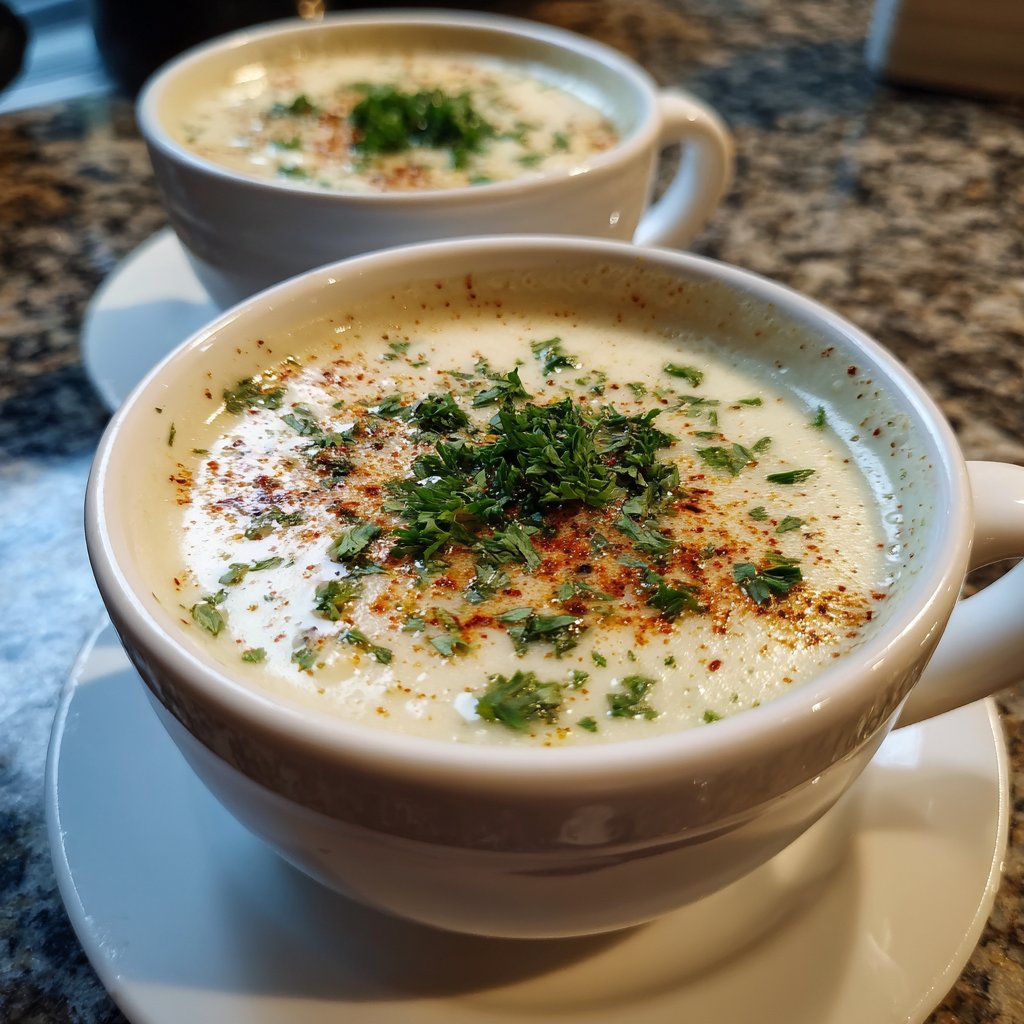 Blumenkohlsuppe low carb