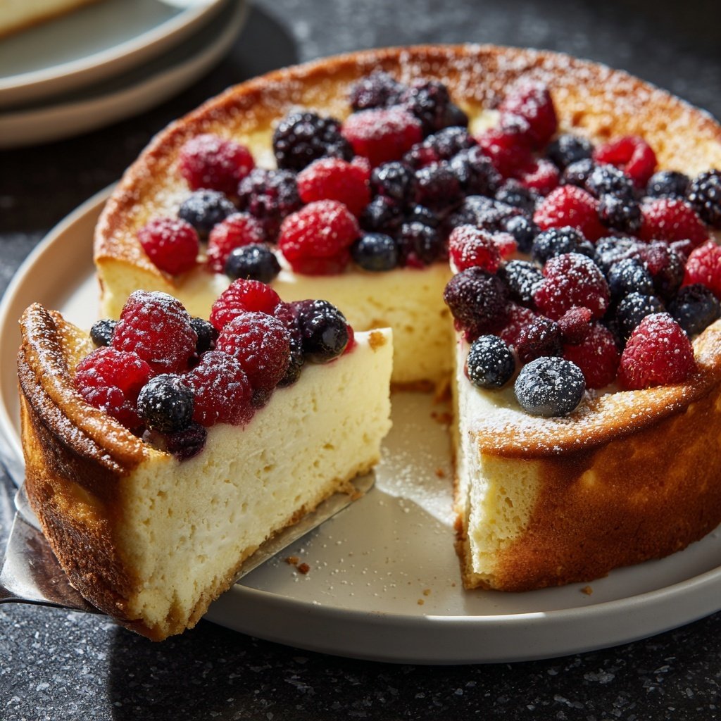 Käsekuchen mit Quark und Joghurt