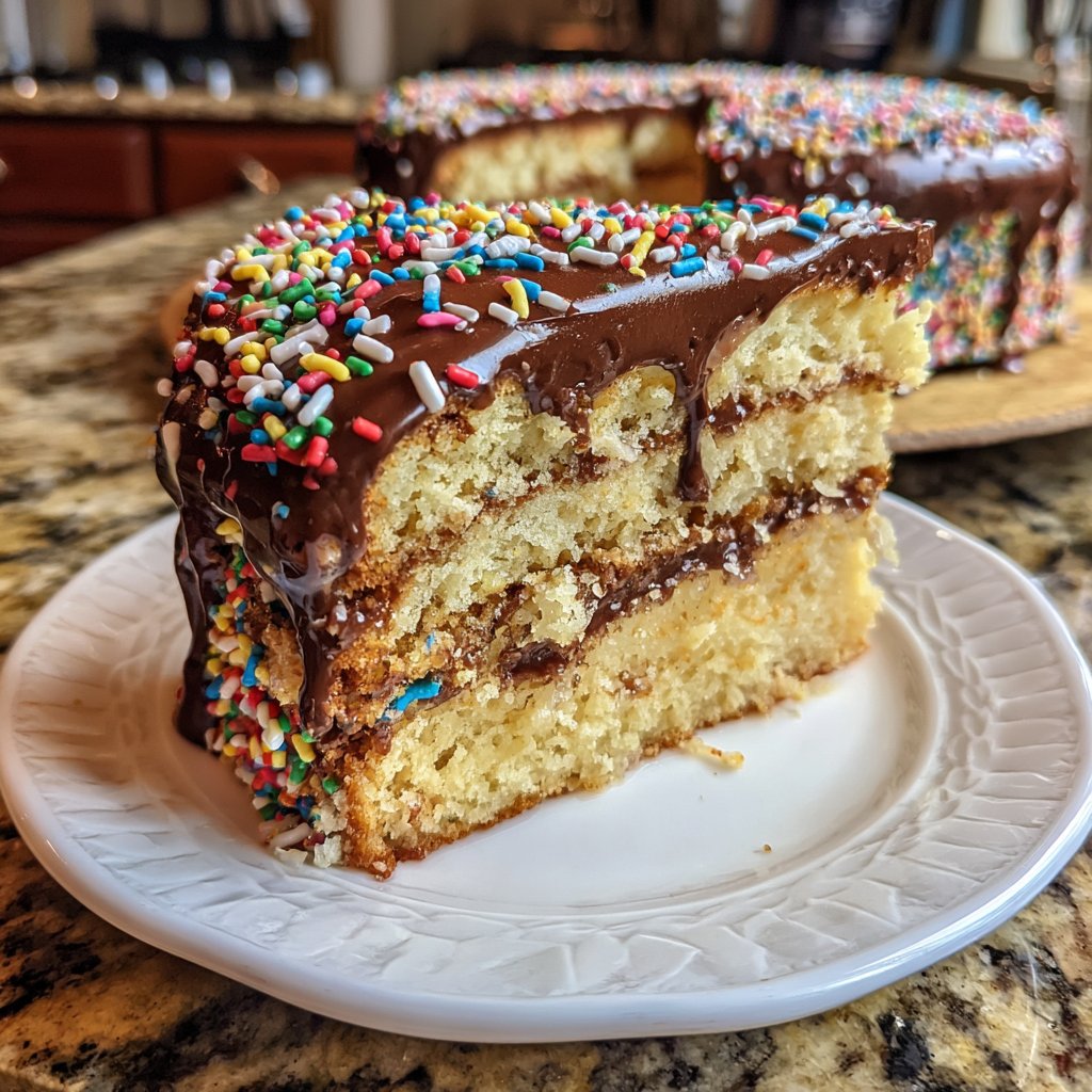 Geburtstagskuchen saftig