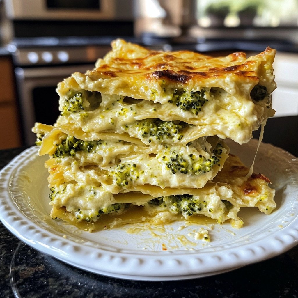 Lasagne mit Brokkoli