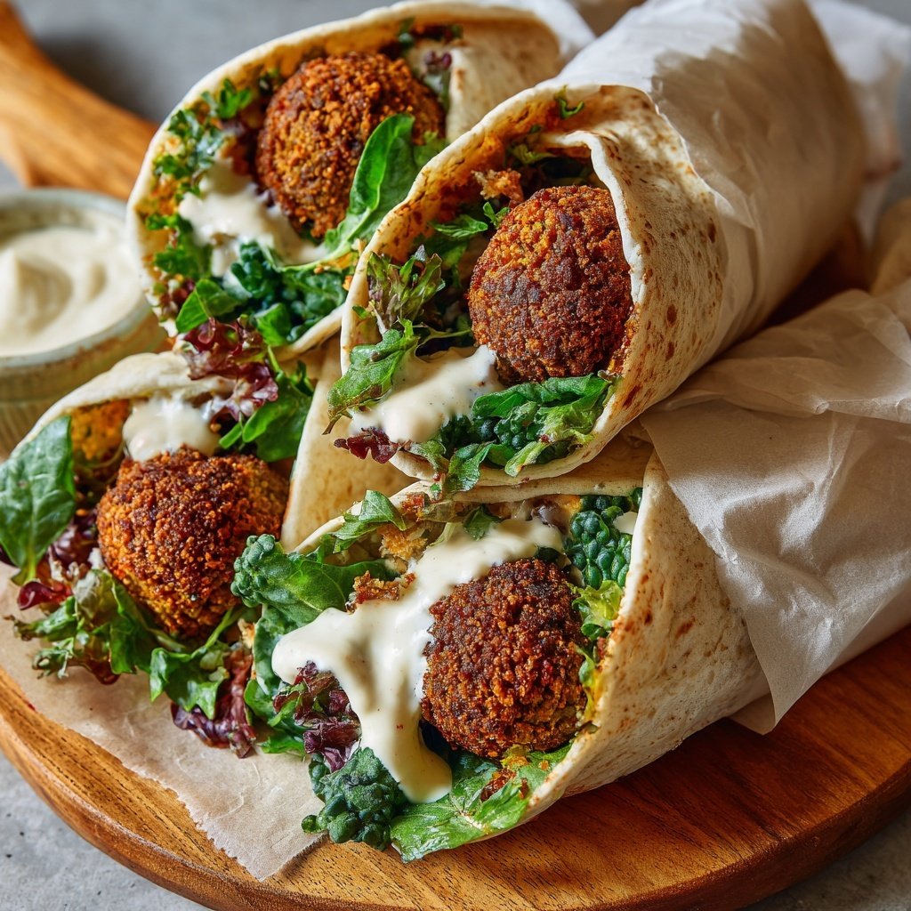 Wraps mit Falafel