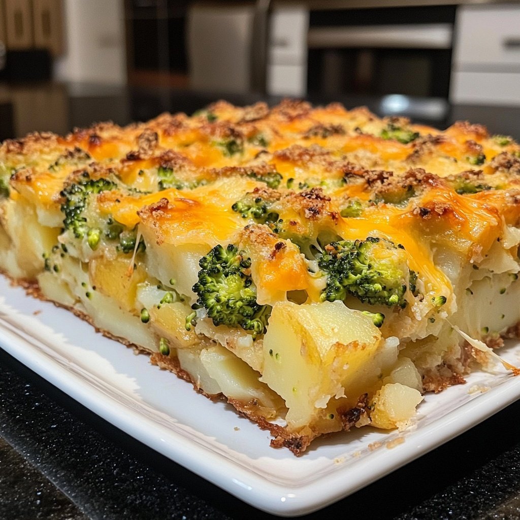 Kartoffel-Brokkoli-Auflauf